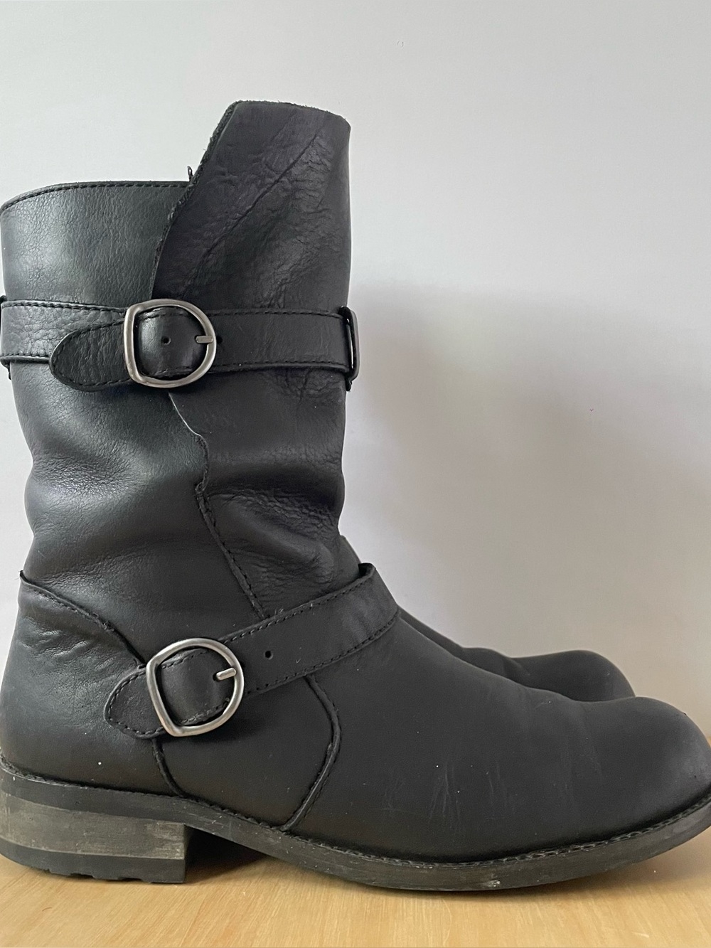 Kodiak Men’s Waterproof Leather Motorcycle Boots | US 9.5